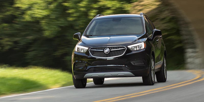 2022 Buick Encore Driving down road