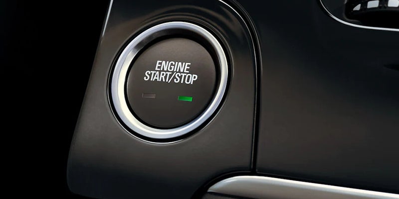 2022 Buick Encore Start button