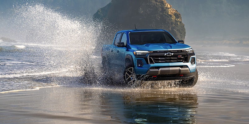 2024 Chevrolet Colorado Offroad in water