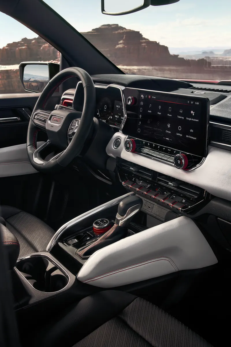 2026 GMC Canyon infotainment system at Jerry Durant Buick GMC in Granbury TX