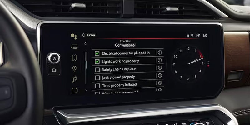 2024 GMC Sierra 1500 Touch Screen