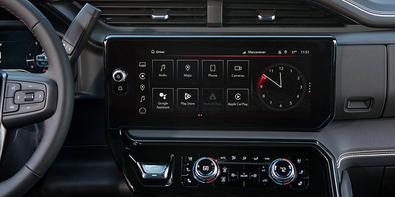 2024 GMC Sierra HD Touch Screen