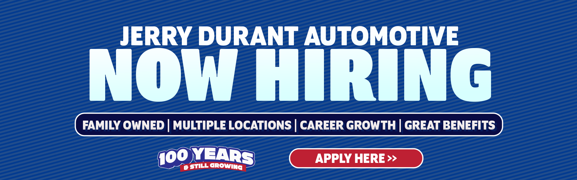 Now Hiring at Jerry Durant Buick GMC in Granbury, Texas 
