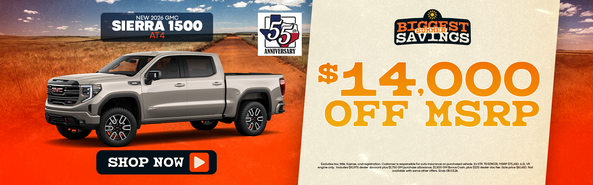 New Sierra 1500 offer near Dallas, TX