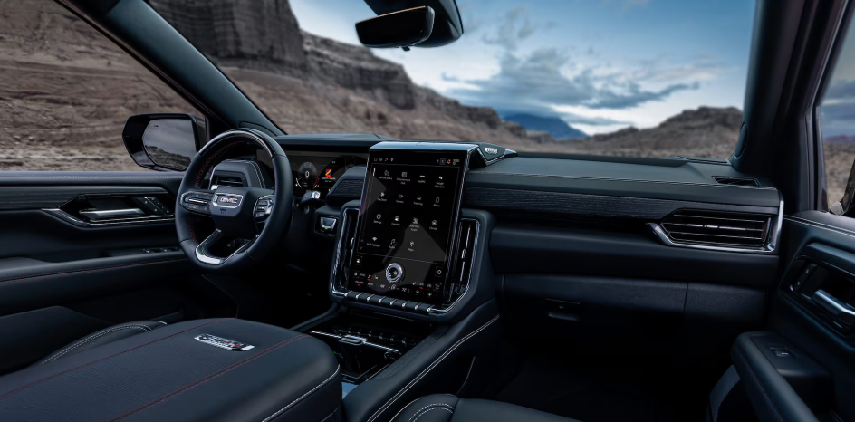 Interior of 2026 GMC Yukon for sale near Fort Worth, TX