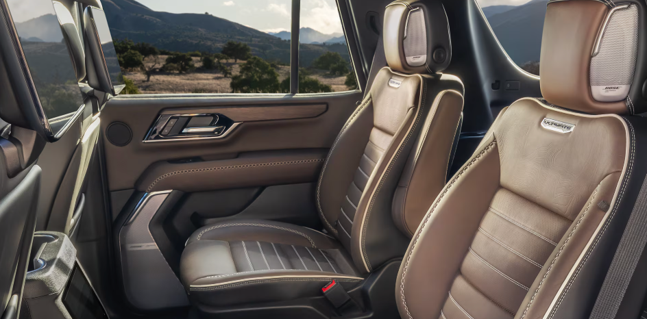 Interior of 2026 GMC Yukon for sale near Cleburne, TX