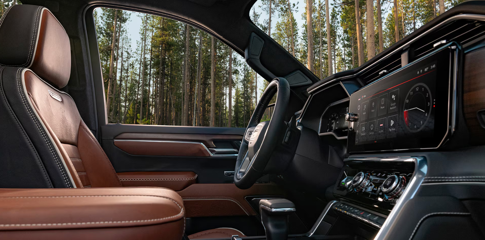 Front interior of 2026 GMC Sierra 1500 for sale near Stephenville, TX