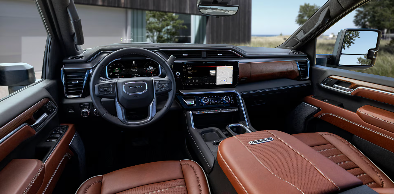 Interior of 2026 GMC Sierra 2500 HD for sale near Cleburne, TX