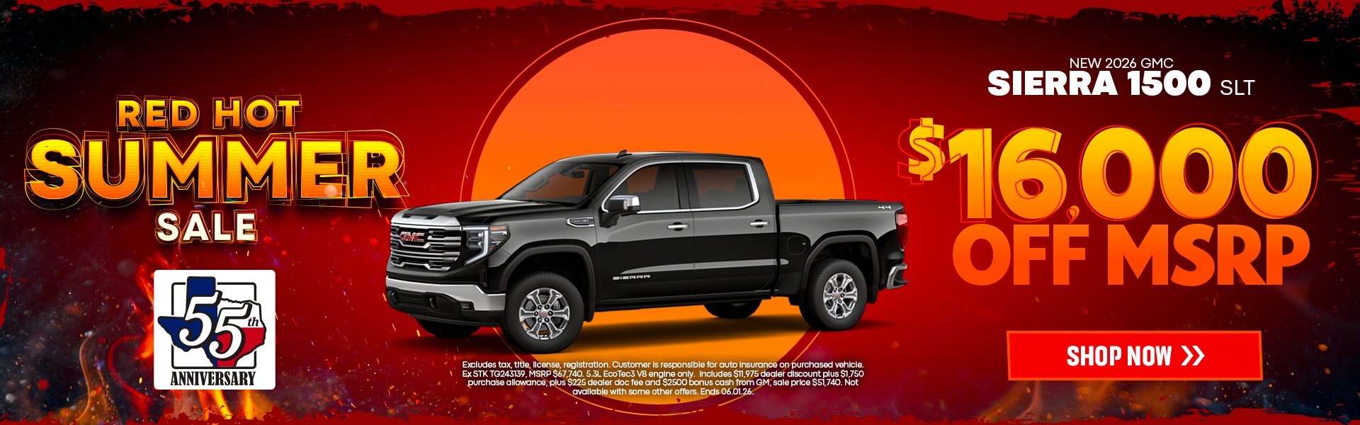 New 2026 GMC Sierra 1500 SLT