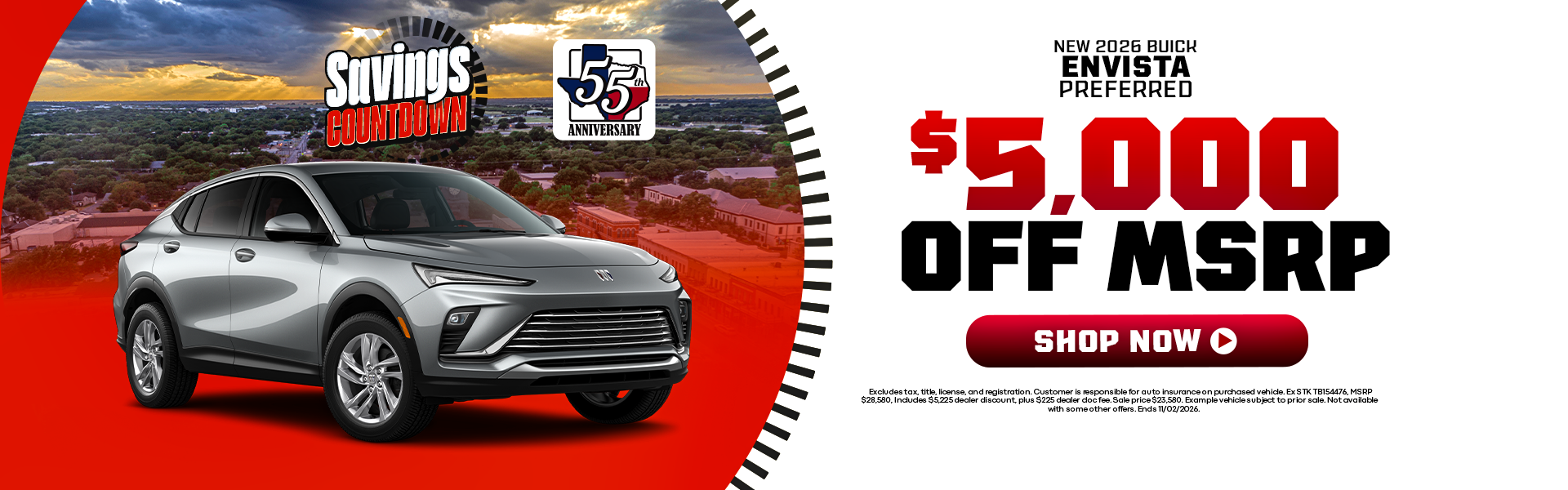 New Envista Deals Near Me in Granbury, TX