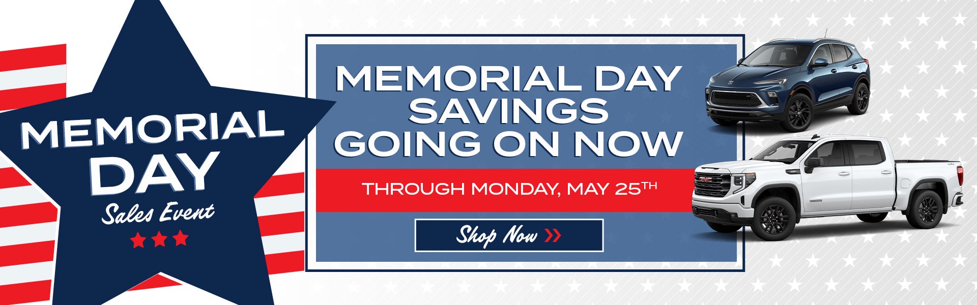 Memorial Day Sale at Jerry Durant Buick GMC in Granbury, TX